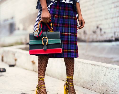 Checkered Skirt